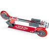 Trottinette - M MOLTO - Pliable Rouge - Hauteur 72-77 cm - Supporte 50 kg - 2 Roues