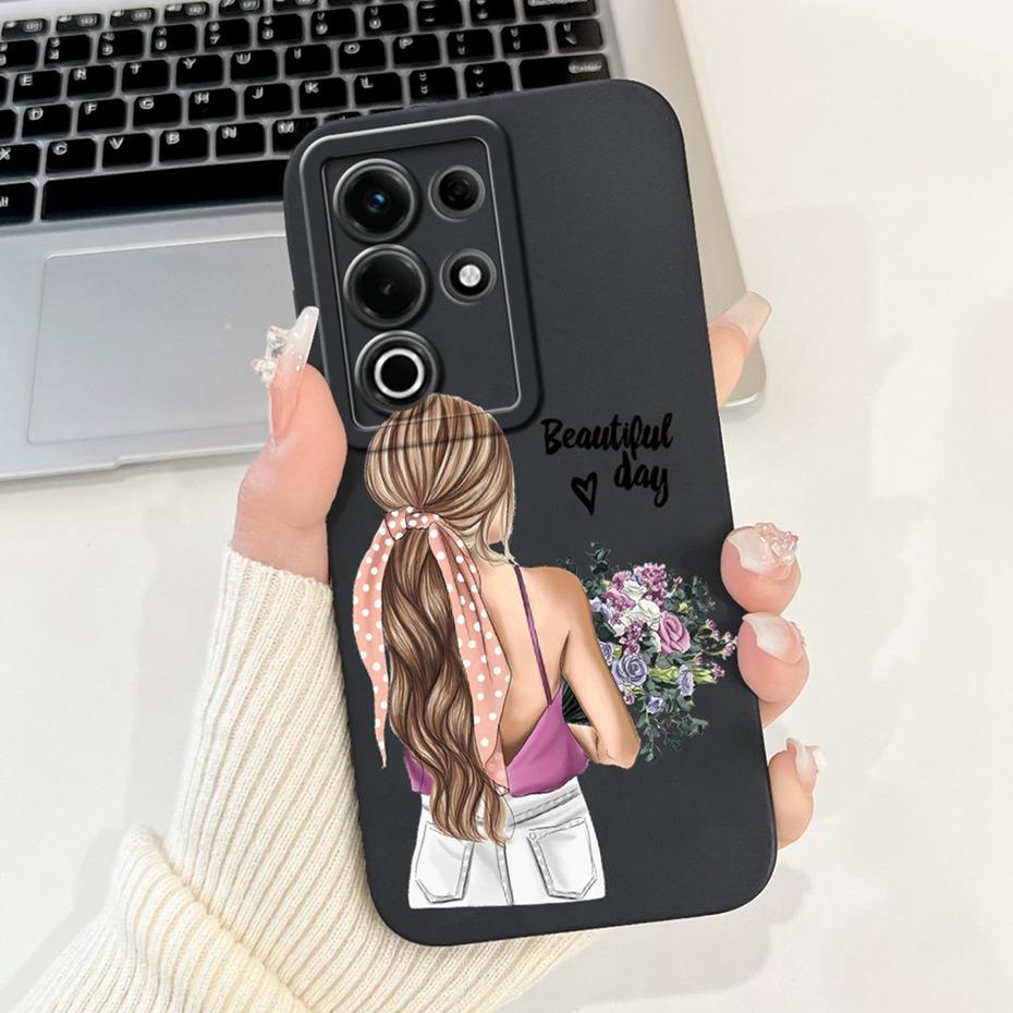 Для Itel S25 Ultra S 25 S685LN S686LN Защитный чехол для телефона с защитой объектива Для ItelS25 S25Ultra Милые принты Мягкие силиконовые желе чехлы