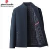 Pierre Cardin Men's Windproof Wrinkle-Resistant Stand Collar Jacket