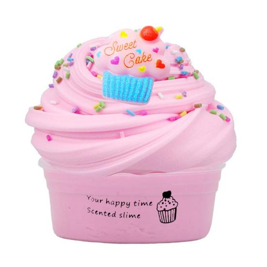 Набор слаймов для детей, игрушка для снятия стресса, 50 мл, мягкие и пушистые слаймы