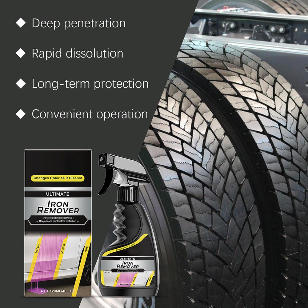 Удалитель ржавчины для автомобиля Уход за ступицами колес автомобиля Быстродействующее средство для удаления Ржавчина на выхлопной трубе автомобиля Очиститель от ржавчины Спрей для очистки от ржавчины Колеса автомобиля Уход за металлическими поверхностями