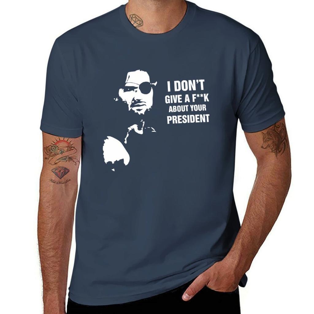 Snake Plissken I Dont Give A Fk Escape From New York Tshirt Breathable Sportswear Tshirt For Unisex
