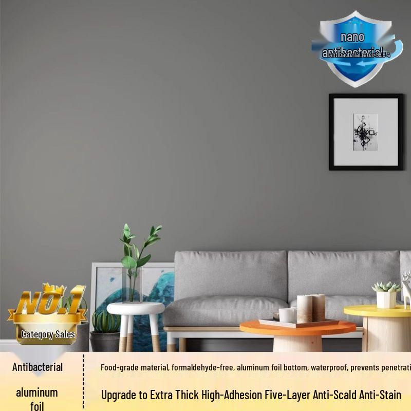 Водонепроницаемые, влагостойкие, без формальдегида, утолщенные, самоклеящиеся обои для спальни, гостиной, для матери и ребенка.