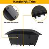 Front Left Door Handle Pull Trim Inner Interior Black Fit For BMW F25 X4 F26 X3