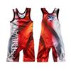 Sublimation Full-Body Wrestling Singlet Men Women Weightlifting Competition Training