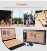 Volleyball Tactical Board Portable Foldable Volleyball Training Competition Coaching Clipboard Magnetic Writable Strategy Board