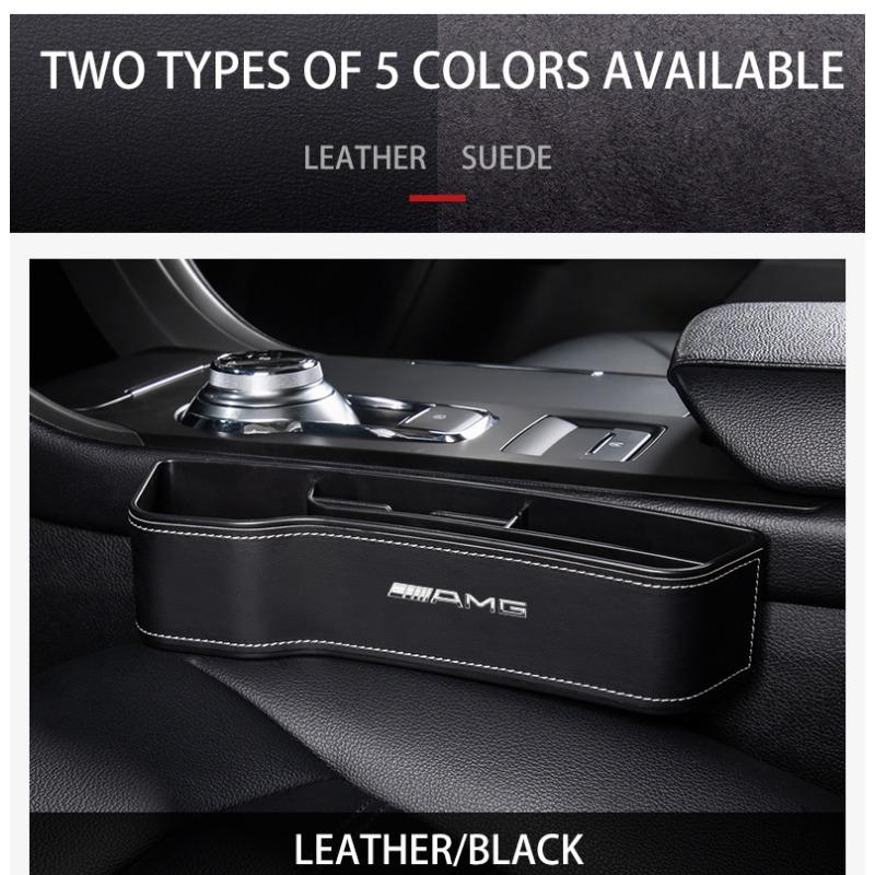 Многофункциональный ящик для хранения в щели между сиденьями автомобиля, карман-органайзер для щели между сиденьями для Mercedes-Benz AMG W212 W205 W246 W177 W176 W213 GLC GLE GLS ML Добро пожаловать