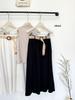 2026 Mori-kei Spring/Summer Women's A-line Skirt: Versatile Mid-length with Belt, Solid Color Lazy Style for Vacation.