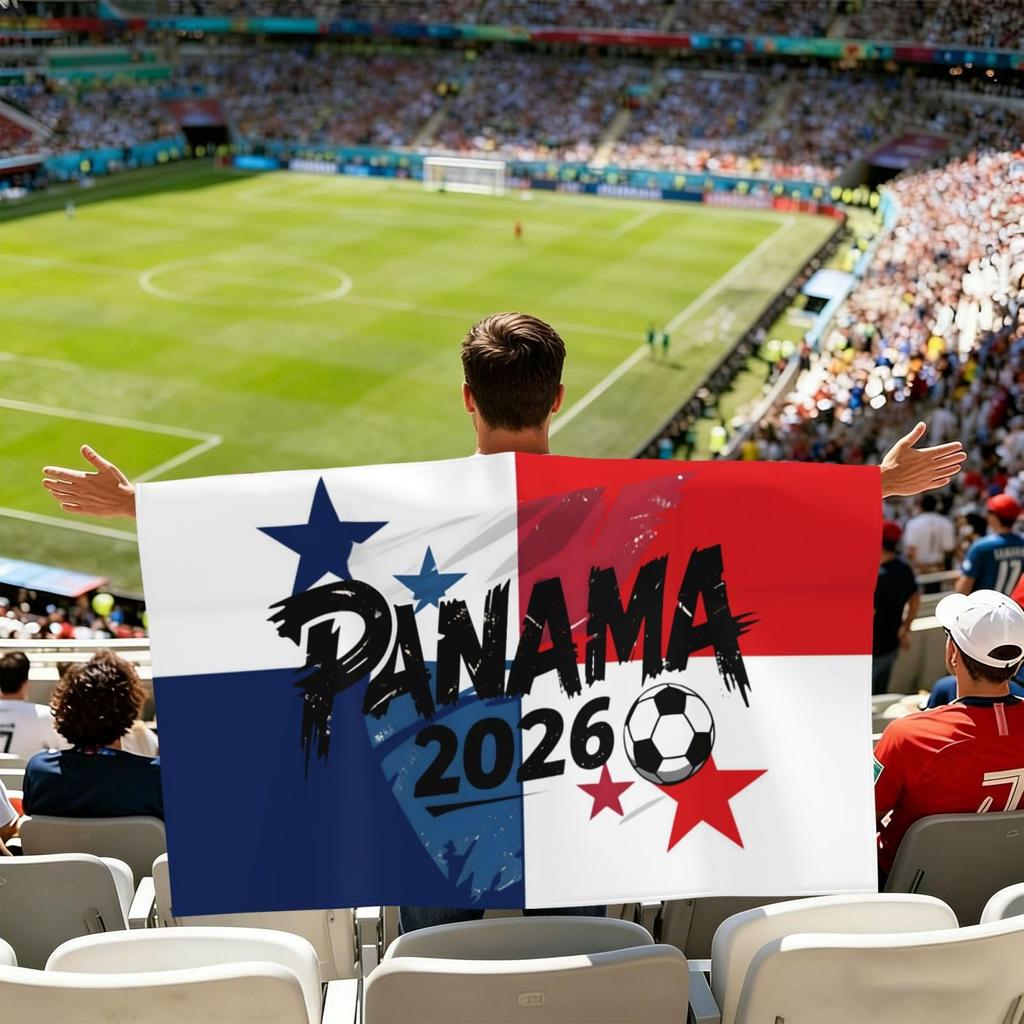 Южная Африка 2026 Фан-накидка для футбольных болельщиков Легкая портативная флаг-шарф болельщика Стадионный аксессуар для мероприятий Чемпионата мира и спортивных собраний