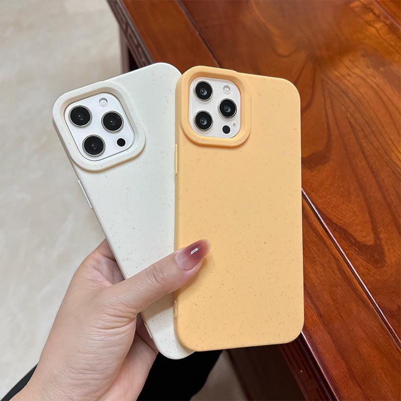 Оболочка из пшеничной соломы подходит для Apple 11/11 однотонный 11 силиконовый iPhone11 большое отверстие XR защитная крышка 11P.