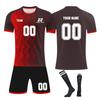 Personalised Shirts Kit Mens Girls With Name Number Custom Football Jerseys For Boys Training Suit