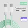 Certified 60W Super Fast Charging Dual USB-C Cable for Apple 15, Huawei, Xiaomi, Honor