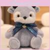 Cute Bow Decoration Deer And Bear Plush Toy Doll For Kids And Gift Giving
