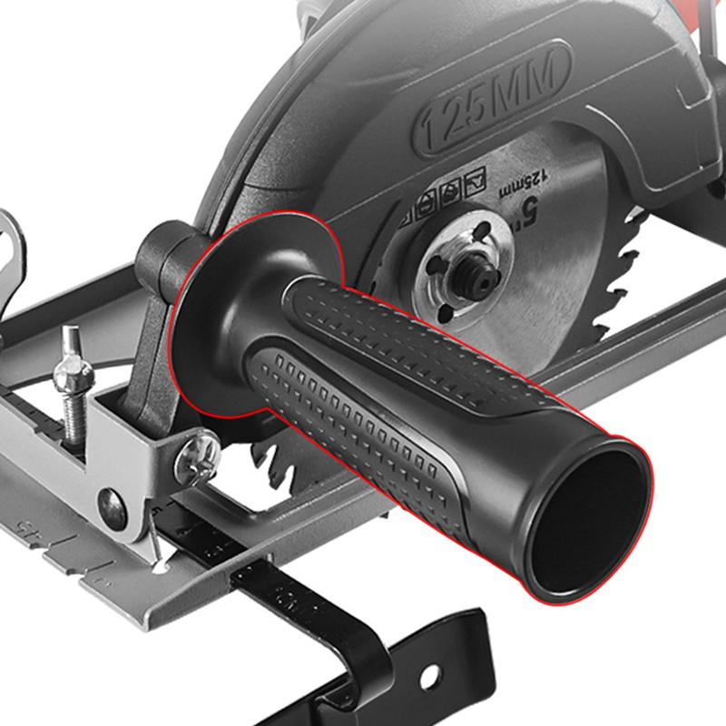 Регулируемая глубина резки 45°, кронштейн для позиционирования, угловая шлифовальная машина, модернизированная режущая машина, долбежное основание для угловой шлифовальной машины 100-125 мм