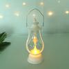 Светодиодная лампа в стиле ретро на батарейках, небьющаяся, неяркая, энергосберегающая, декоративная, рождественская, креативная, масляная лампа из АБС-пластика