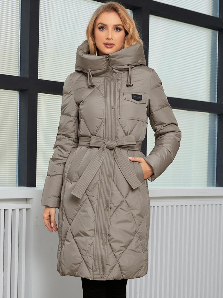 Cinemore Women's Winter Jacket Fashion Long Big Pocket Coat Women Brand High-quality Parka Windproof Warm Down Jackets 83516