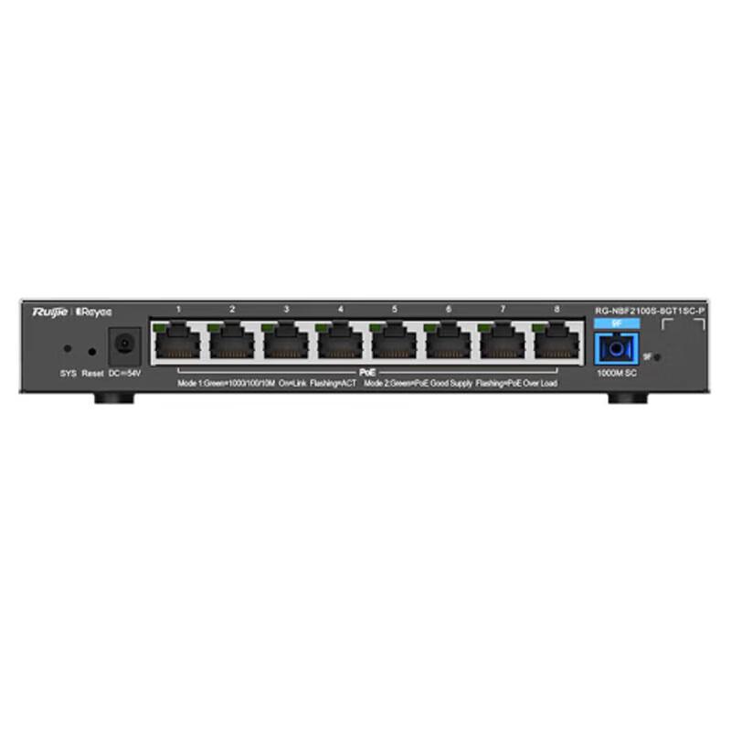 Ruijie RG-NBF2100S-8GT1SC-P Managed PoE Switch