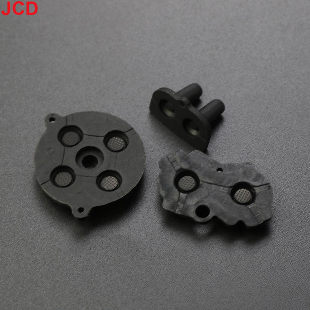 JCD 1Set For GBA Rubber Button Conductive Pads For Game Boy Advance Keypad A-B D-pad Start Select Buttons Conductive Pads
