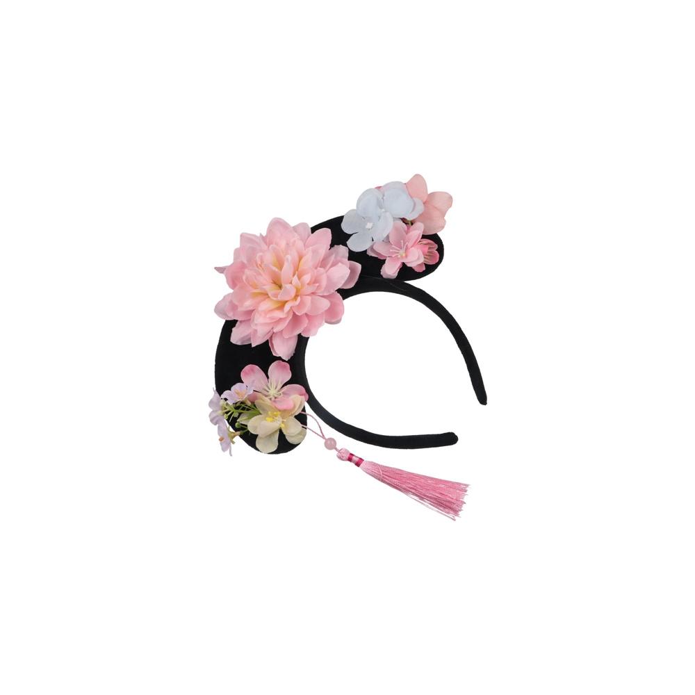 Tassel Ancient Style Headband Flower Hanfu Hair Clip Classical Chinese Style Headwear Children