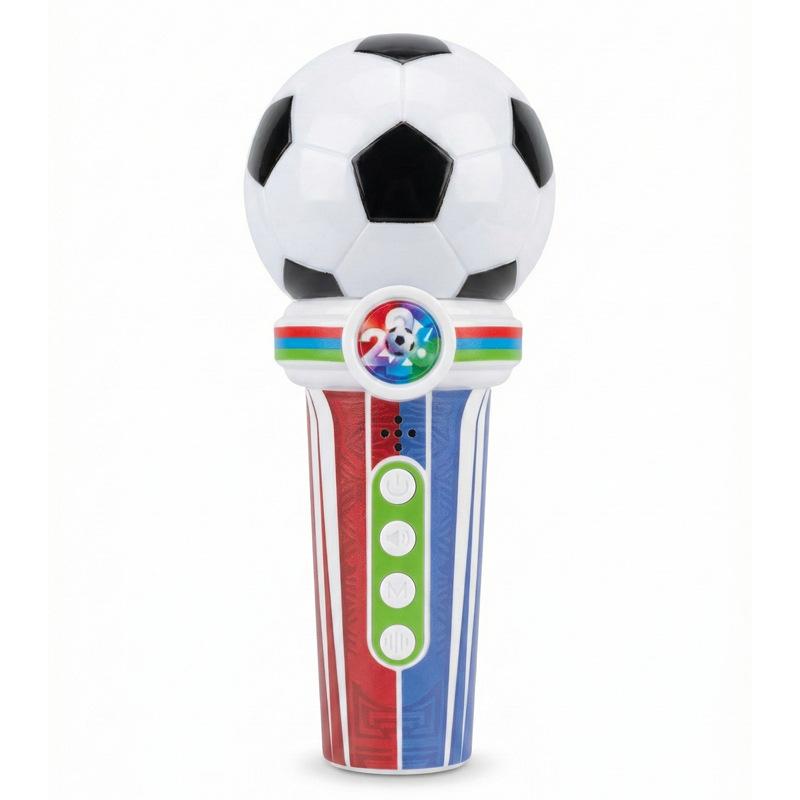 2026 World Cup Toy Microphone, Cheerleading Toy for Kids, USA-Canada-Mexico Socc