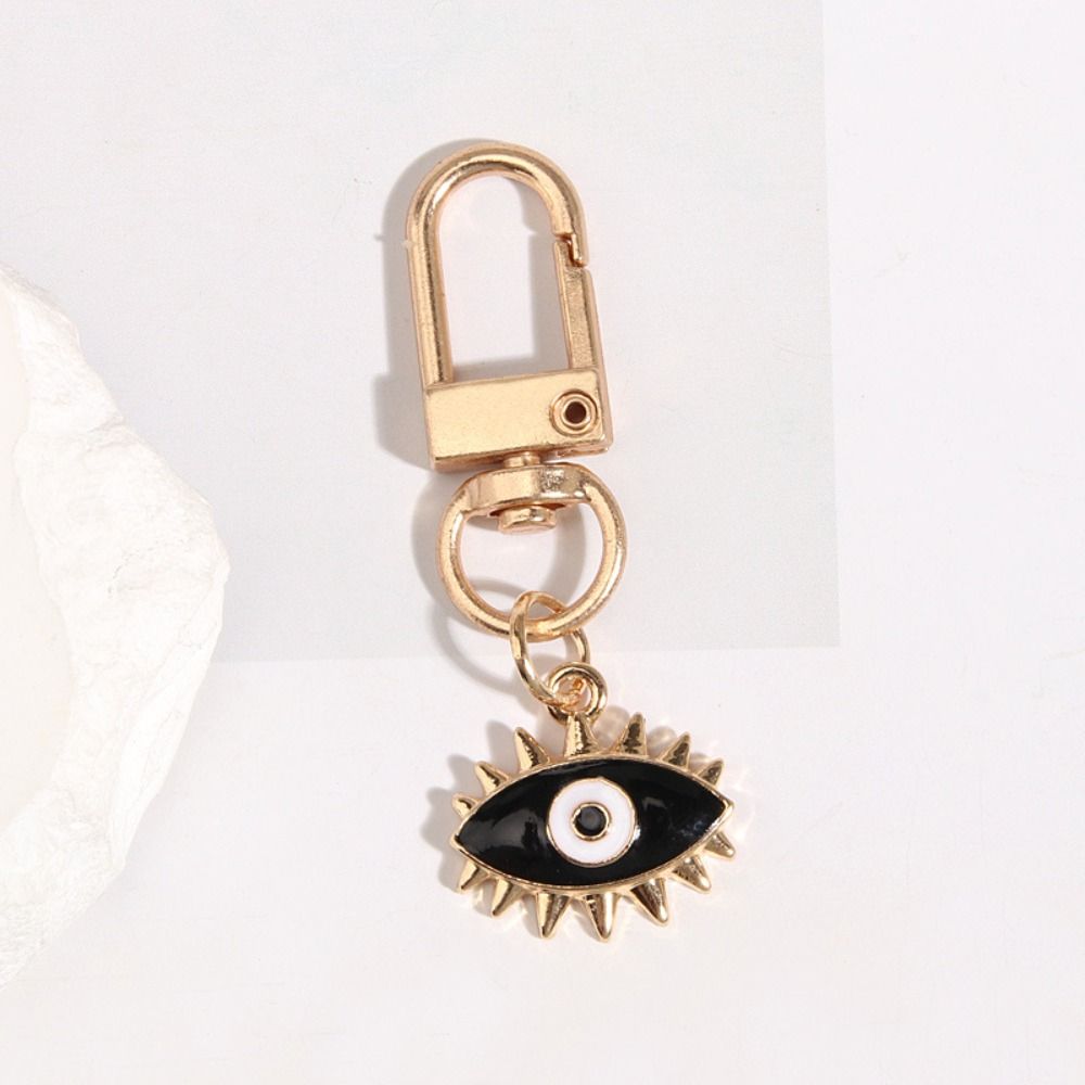 Sturdy Evil Eye Keychain Decorate Eye of Horus Keychain Hamsa Hand Keyring  DIY Trinkets
