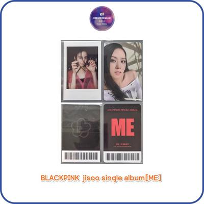 Сингл JISOO из BLACKPINK[ME]LUCKYDRAW PHOTO CARD