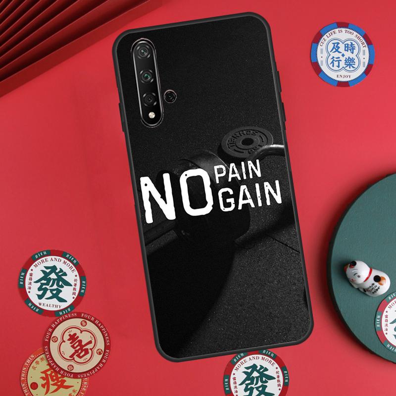 Мотивация Тренажерный зал Фитнес Для Huawei Nova Y60 Y70 Y90 Y72 Y73 Y61 Y91 7i 8i 11i 12i 12s 9 10 SE P20 P30 P40 Lite Чехол