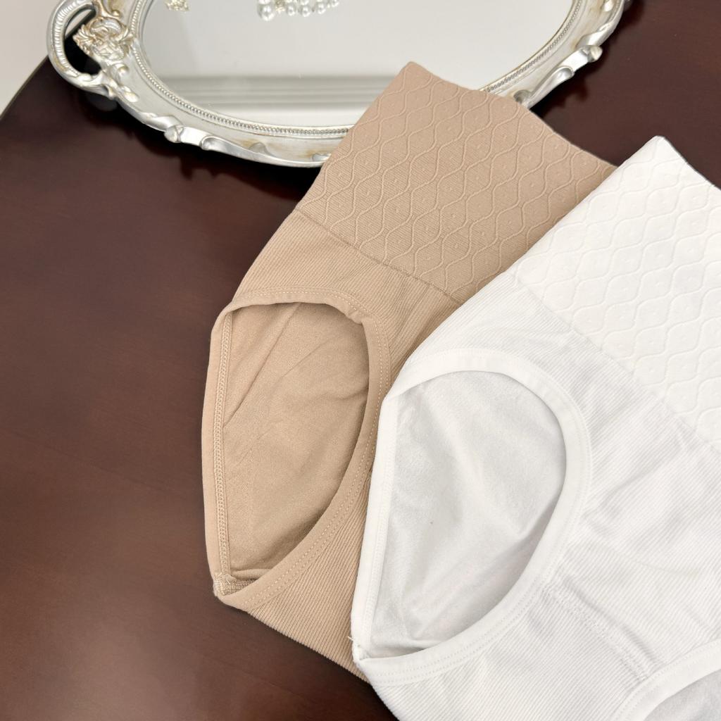 Женские весенне-осенние трусы-слипы с высокой талией, утягивающие живот и бедра, бесшовные, с хлопковой ластовицей