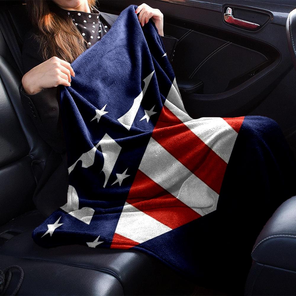 Atlético Madrid Theme Printed Blanket - Perfect for Couch, Bed, Travel & Outdoor Use | Machine Washable, Cozy & Durable.