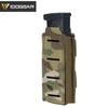 Multicam - IDOGEAR LSR Tactical Pouch, Single Mag Holder, Molle Material, Laser Cut, Airsoft 3568, 9mm