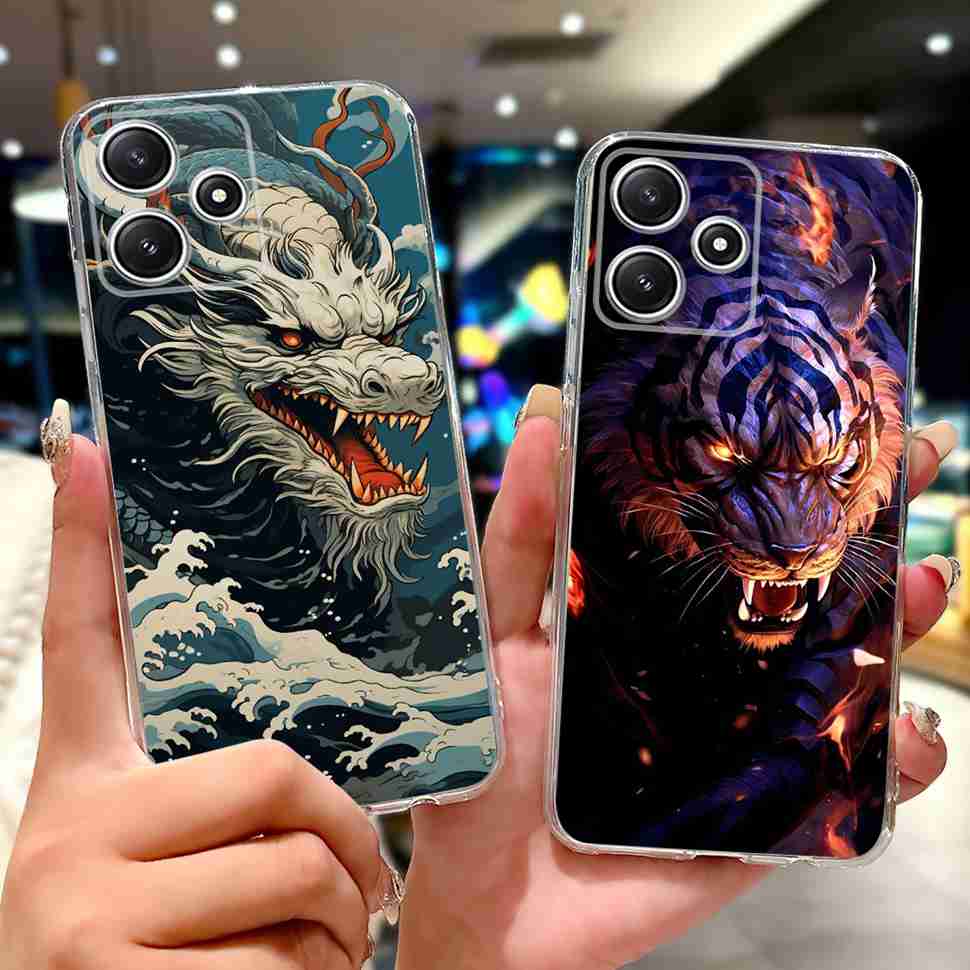 Чехол для Xiaomi Redmi Note 12R 5G Летний Маленькая Ромашка Лимон Мягкий Силикон ТПУ Чехлы Для Redmi Note12R NOTE12R 23076RA4BC Оболочка
