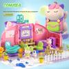 Кукольный домик Детская ролевая игра Дом Кукольный домик Рюкзак Симуляция Вилла Замок Кухня Игры Развивающие игрушки для девочек детей