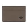 Himmel Логотип с лавровым листом Тисненая кожаная визитница Мини Мужские аксессуары Серый MXAFSAC01FF001