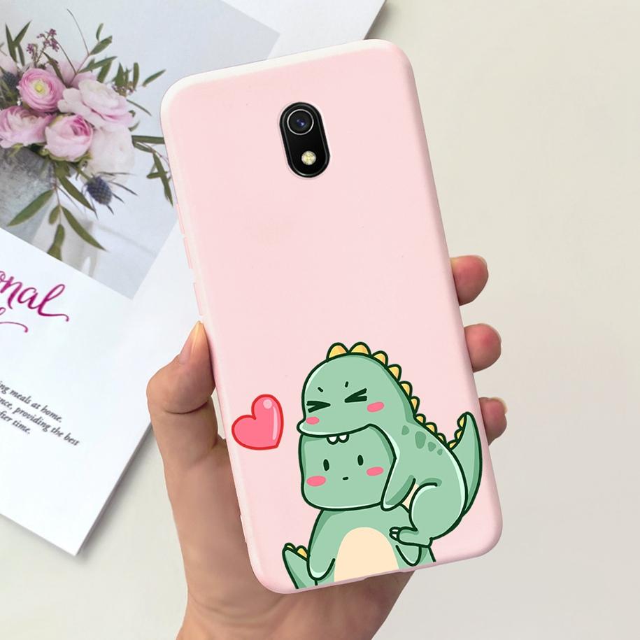 Чехол для Xiaomi Redmi 8 8A Милый Динозавр Тонкий Мягкий Силиконовый Защитный Чехол Для Xiomi Redmi 8A Funda Redmi8 Redmi8A Чехол для Телефона