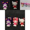Sanrio Character Plush Collectible Dolls With Short Pile Faux Fur For Gifts And Decor
