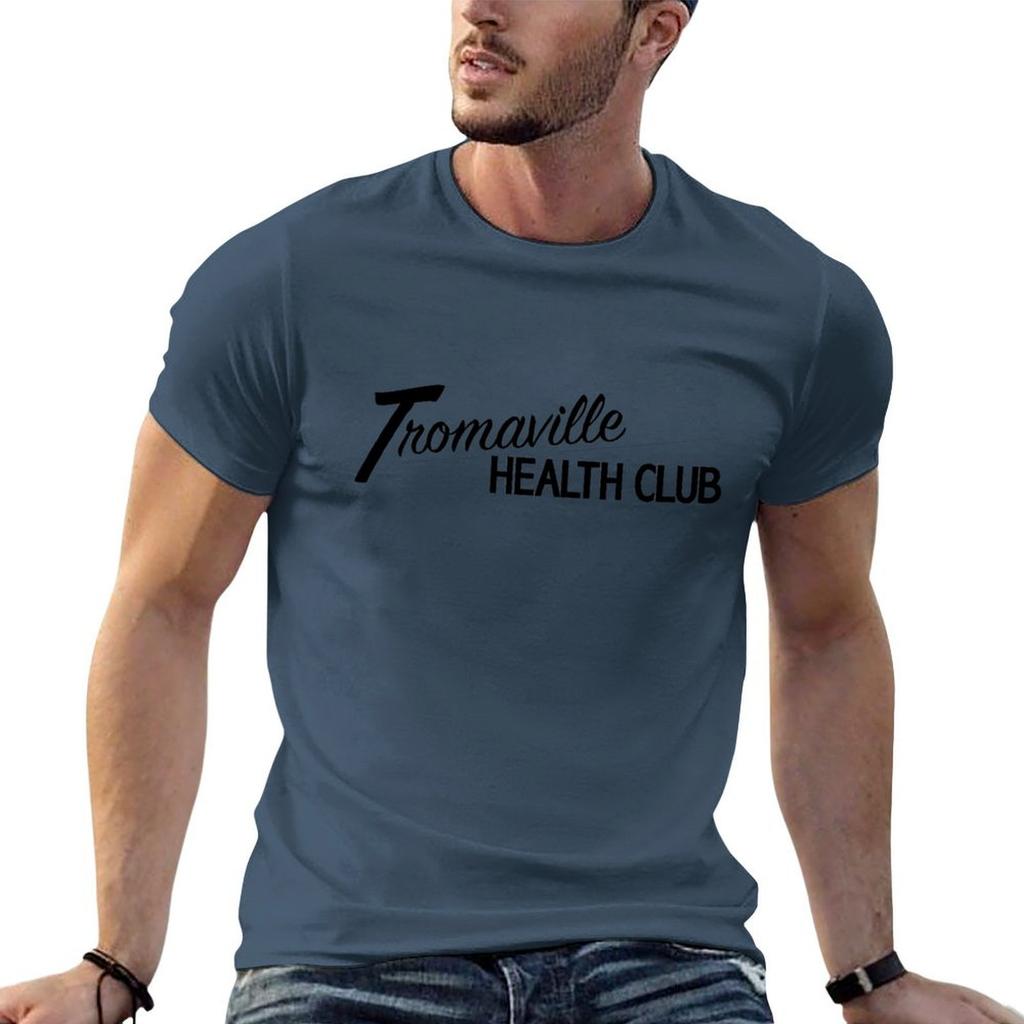 Tromaville Health Club TShirt Big Size Crew Neck TShirt