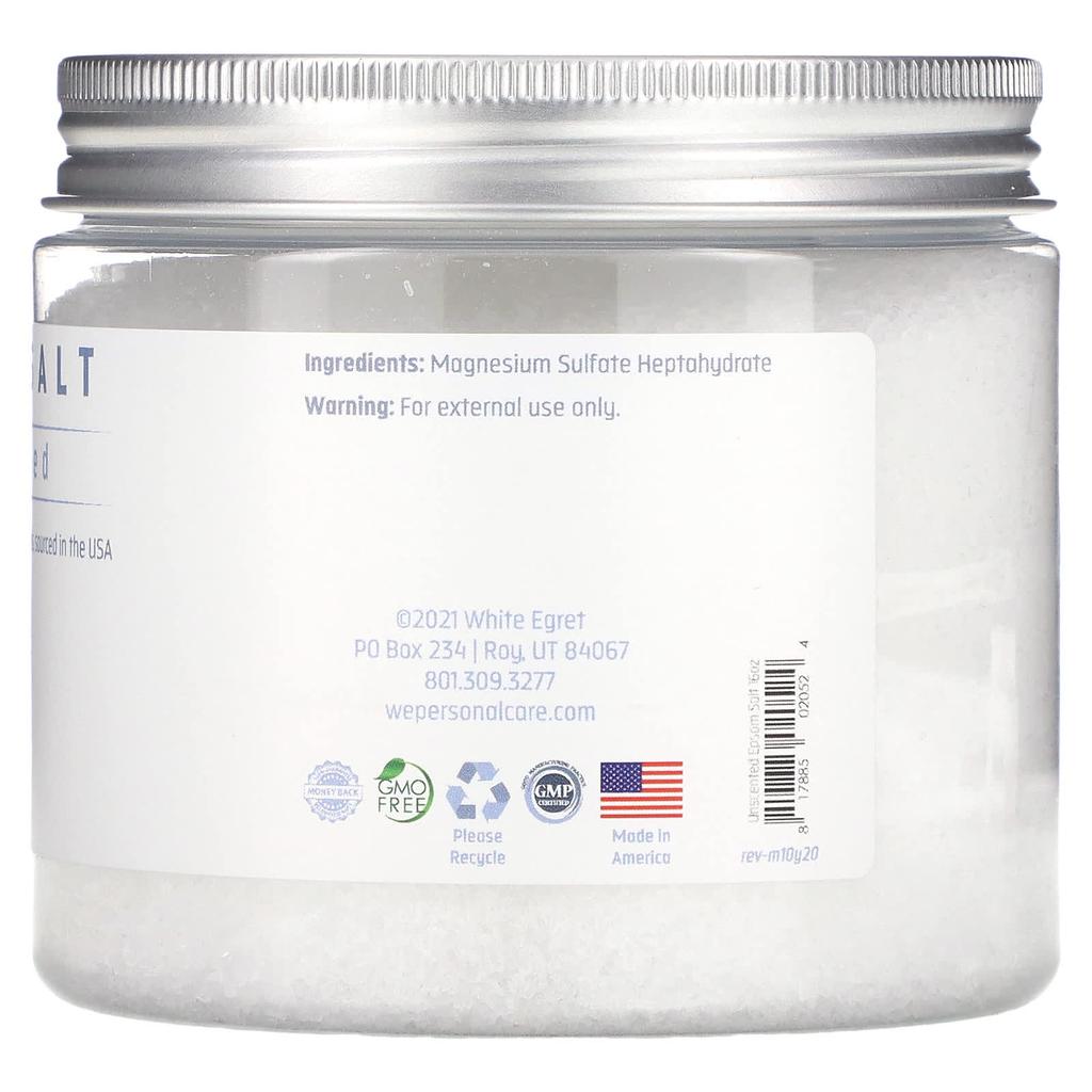 Epsom Salt, Unscented, 454G(16Oz)
