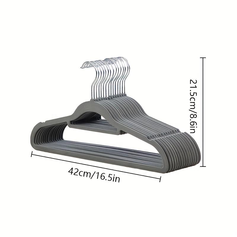10 высококачественных бархатных противоскользящих вешалок для экономии места Органайзер для гардероба для организации специальной одежды для домашнего использования