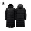 Мужская зимняя теплая длинная стеганая куртка KELME