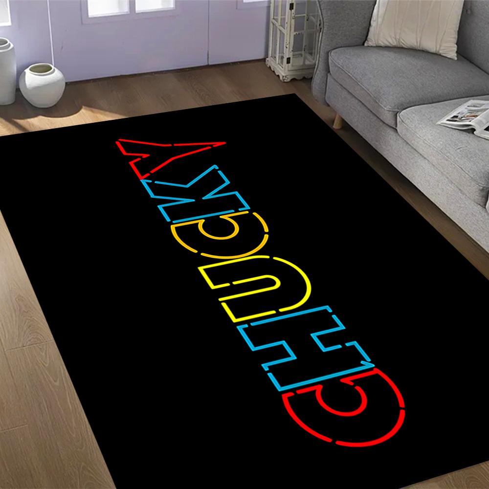 Chucky's Country Adventure Themed Anti-Slip Rugs - Polyester Home Decor, Suitable for Bedrooms, Living Rooms, Doorways, Studios, and Decorations