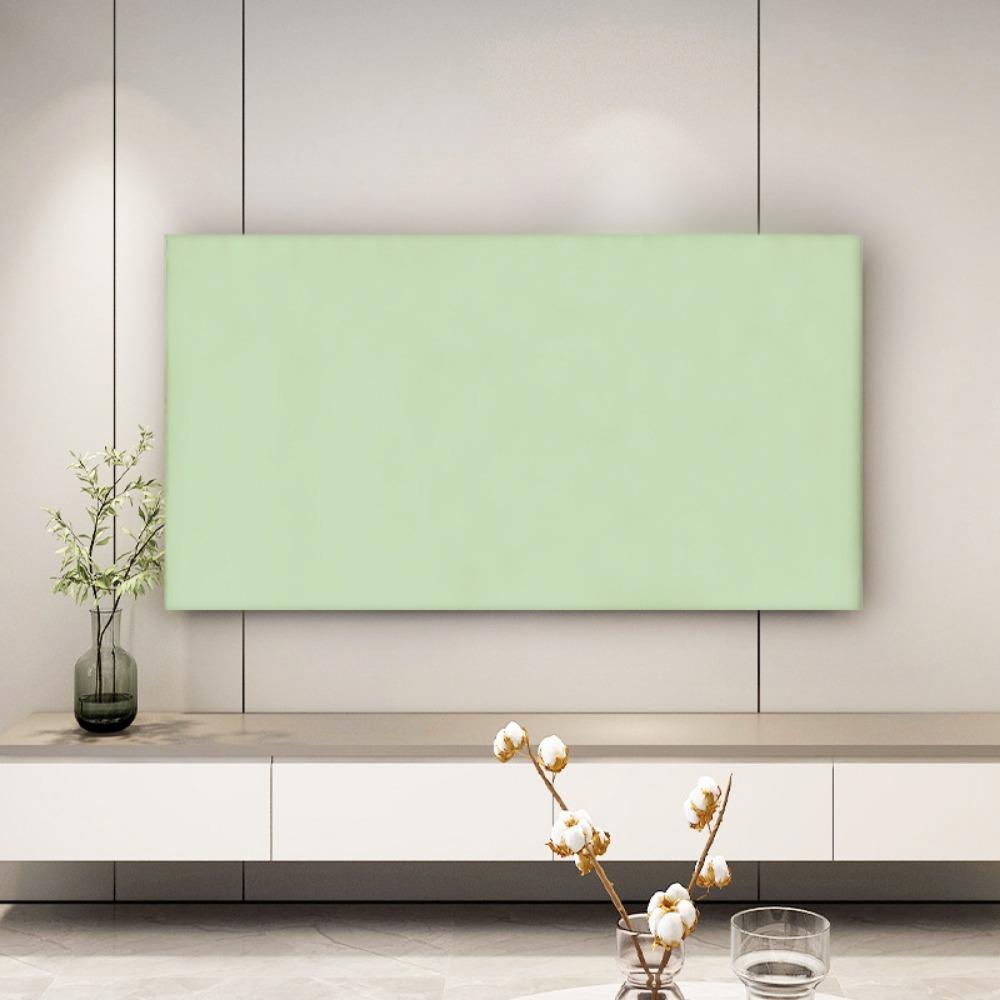 Universal 55-65 Inch TV Hood Cover Dustproof Elastic LCD Dust Cover Solid Color TV Dust Cloth Sun Protection