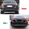 1 пара накладок на заднюю выхлопную трубу глушителя для Mercedes Benz E-Class W214 AMG Sedan 2024-2025 E260 300 AMG