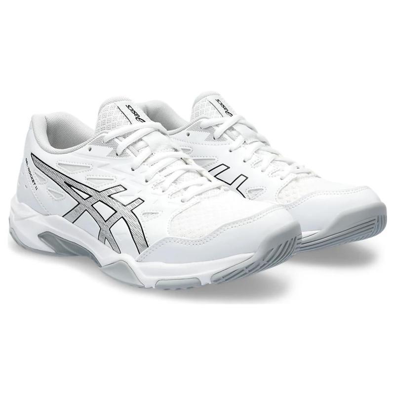 Asics Женские кроссовки Gel Rocket 11 Белый Чистое серебро 1072A093-101