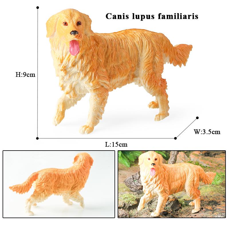 Oenux Dog Animals Model Action Figure Dobermann Shiba Inu Pomeranian Boxer Husky Puppy Figurines Cute Collection Toy Kids Gift