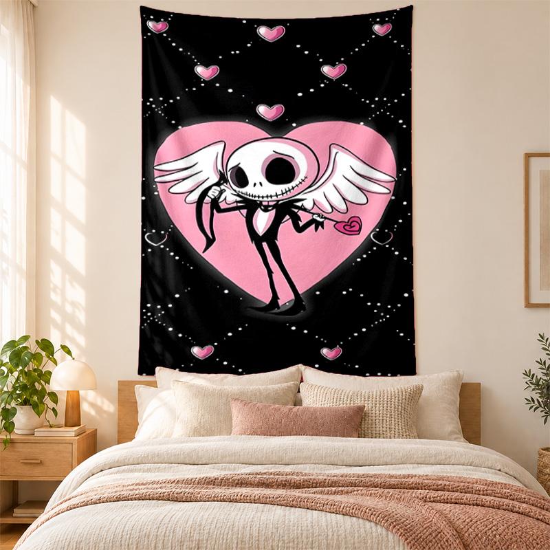 Jack with sally Tapestry highquality for decorating living room bedroom dorm walls ideal as bedroom wallart orholiday gift