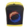LED Backpack 64x64 Px Photo Icons Color Display Screen Portable 16in with USB Port for Motorcycle