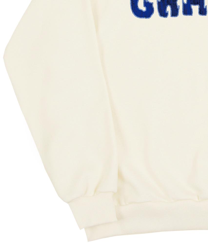 GRAVER [Unisex] Flame Logo Sweatshirt_Cream