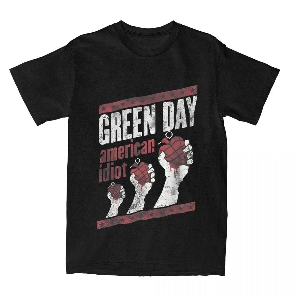 Green Days Flower Pot T-Shirts 100 Cotton Clothes Summer Vintage Short-Sleeve T-Shirt O Neck Hip Hop Casual Tshirt New Arrival