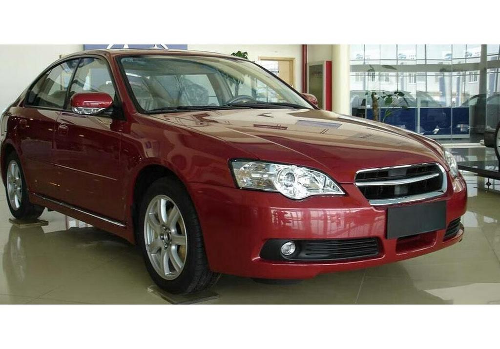 Прозрачная маска-крышка фары для Subaru Legacy 03-05