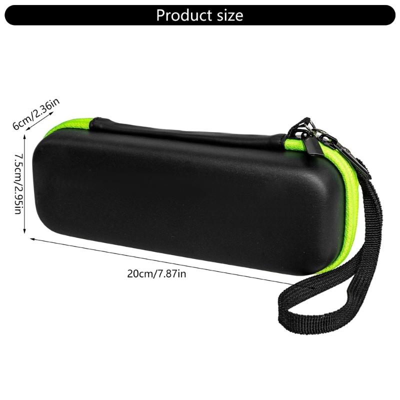 Органайзер-косметичка для триммеров Маленькое решение для переноски Мягкая бархатная подкладка Ударопрочный слой из ЭВА Подходит для электробритв